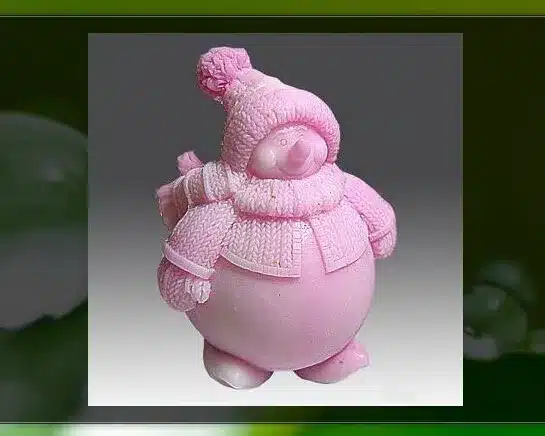 3D Snowman Silicone molds Snowman soap mold Christma silicone soap molds Christmas silica gel die Aroma stone mould candle mould 1