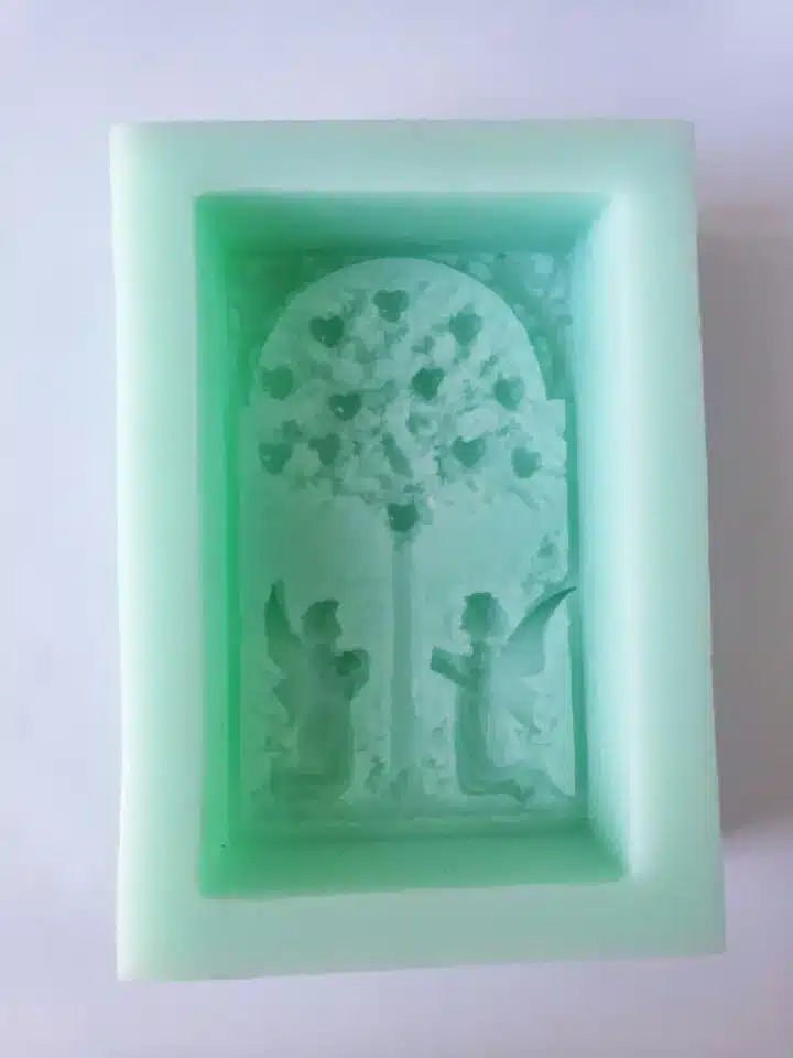 angel tree Silicone molds soap mold silicone soap molds silica gel die angel tree Aroma stone moulds angel trees candle mould 1