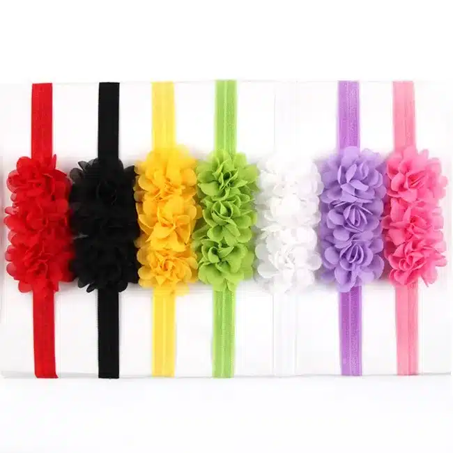 TWDVS Flower Headband Newborn Hair Bands Bow For Christmas Cheap Hair Accessories Para Cabelo Headwear w--001 13