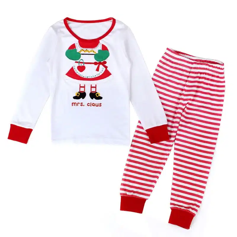 Children Christmas Pajamas Set Cartoon Kids Pijamas For Boys 2-7 Years Girls Pyjama Set Toddler Boys Sleepwear Costume For Boys 10
