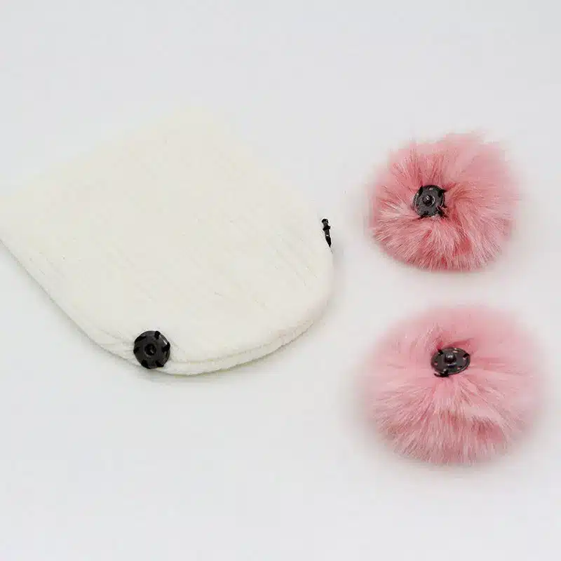 2016 New Cute Baby Girls Boys Beanie Cotton Winter Hats With 2 Real Fox Fur Pompom Kids Beanies Winter Knitted Baby Custome Caps 20