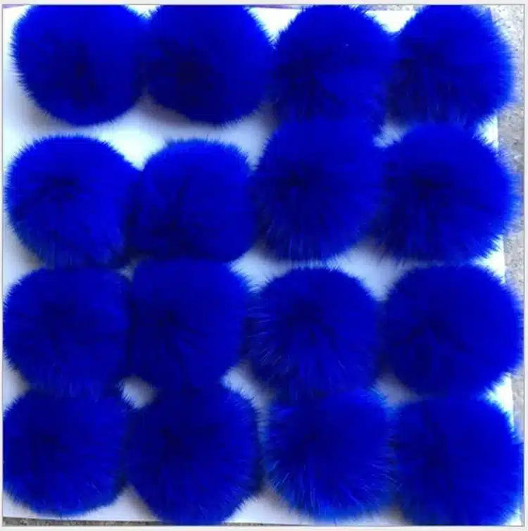 5pcs/lot 8cm Natural Real Fox Fur Ball Pom Pom Fluffy Genuine Fur Pompom DIY Winter Hat Skullies Beanies Knitted Cap Pompoms f86 16