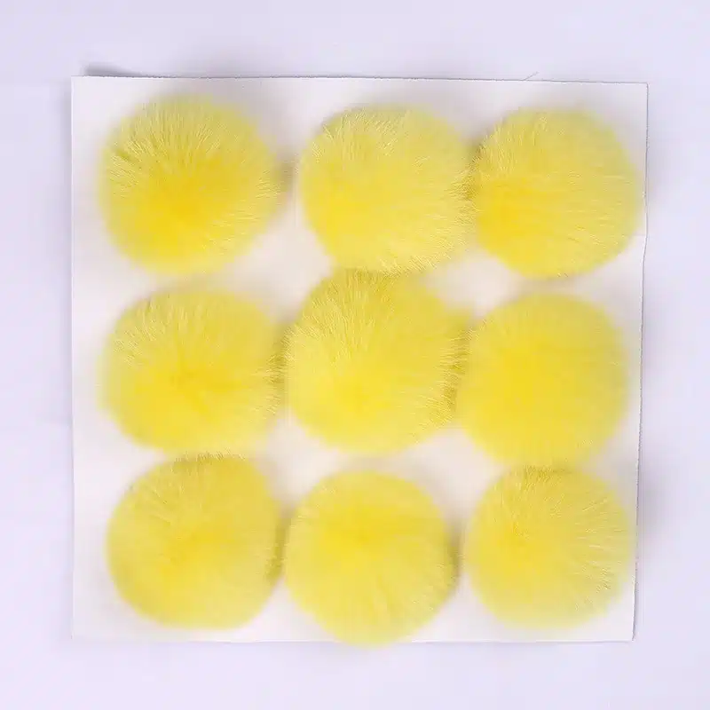 5pcs/lot 8cm Natural Real Fox Fur Ball Pom Pom Fluffy Genuine Fur Pompom DIY Winter Hat Skullies Beanies Knitted Cap Pompoms f86 28