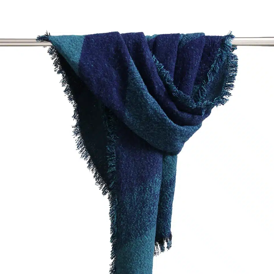 SAN VITALE Womens Shawls Winter Warm Scarf Luxury Brand Soft Fashion Thicken Plaid Wraps Wool Cashmere Capes Clothes for Women 27