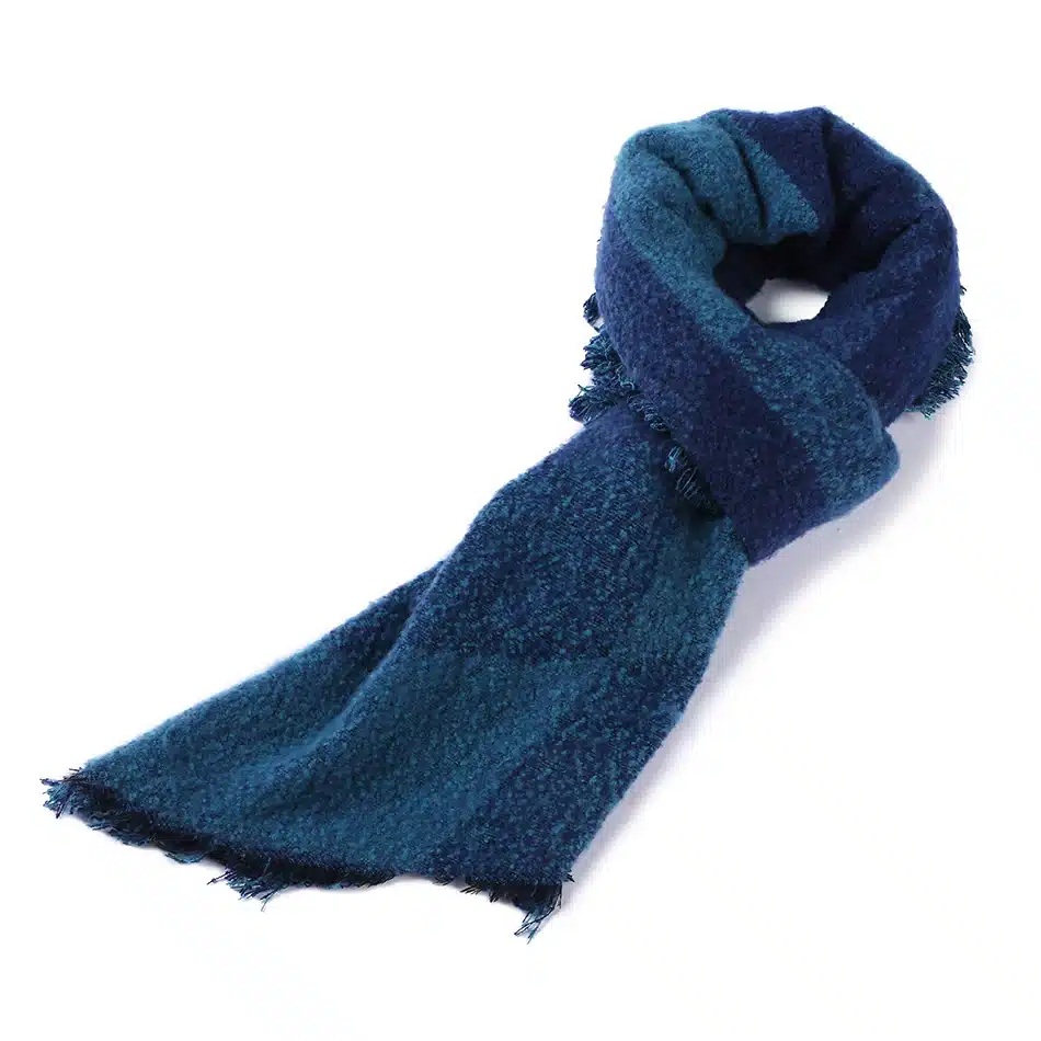 SAN VITALE Womens Shawls Winter Warm Scarf Luxury Brand Soft Fashion Thicken Plaid Wraps Wool Cashmere Capes Clothes for Women 28