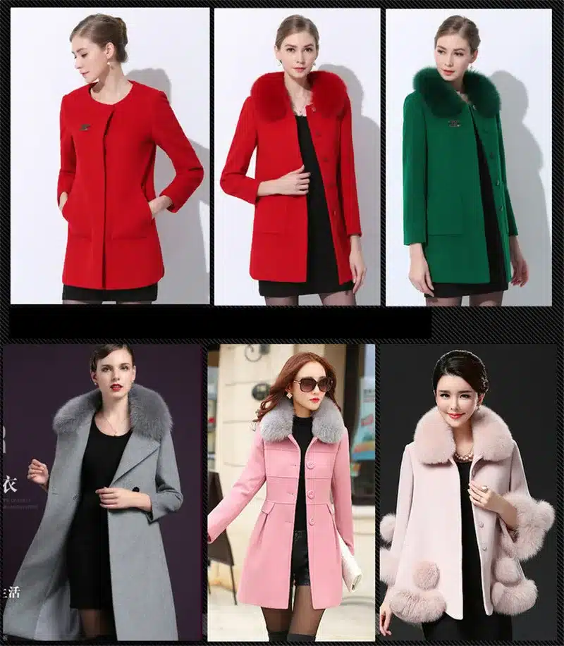 2016 Top Fashion Solid New Winter Scarf Women Really Fox Fur Collar Rabbit Raccoon Caps Article Warm Scarves Shawls L#5 10