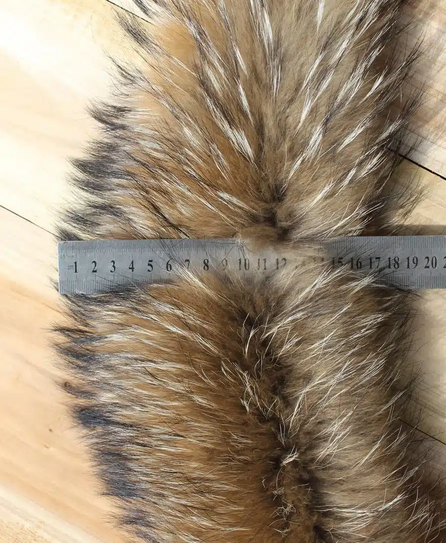 2017 Winter 100% Real Natural Fur Collar & Womens Scarfs Fashion Coat Sweater Scarves Collar Luxury Raccoon Fur Neck Cap 4