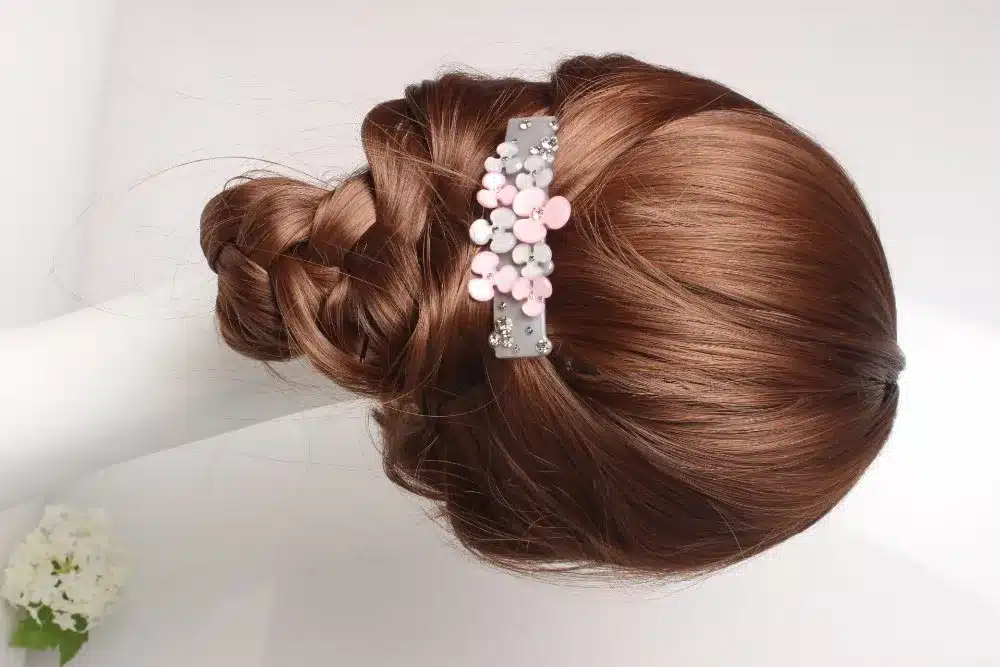 Promotion Ornament petal Rhinestone hair barrette clips delicate acrylic hair pins fashion jewelry women accessories SA003 28