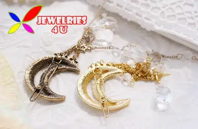 2016 Fashion Vintage Luxury Rhinestone Moon Crystal Drop Charms Hair Clips Hairgrip for Women Jewelry Accessories pinzas de pelo 18