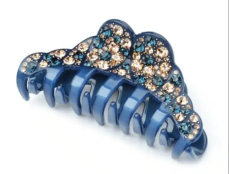 High Quality Expensive rhinestone headband acrylic clip for wedding fashion jewelry party hair claw free shipping AA50 16
