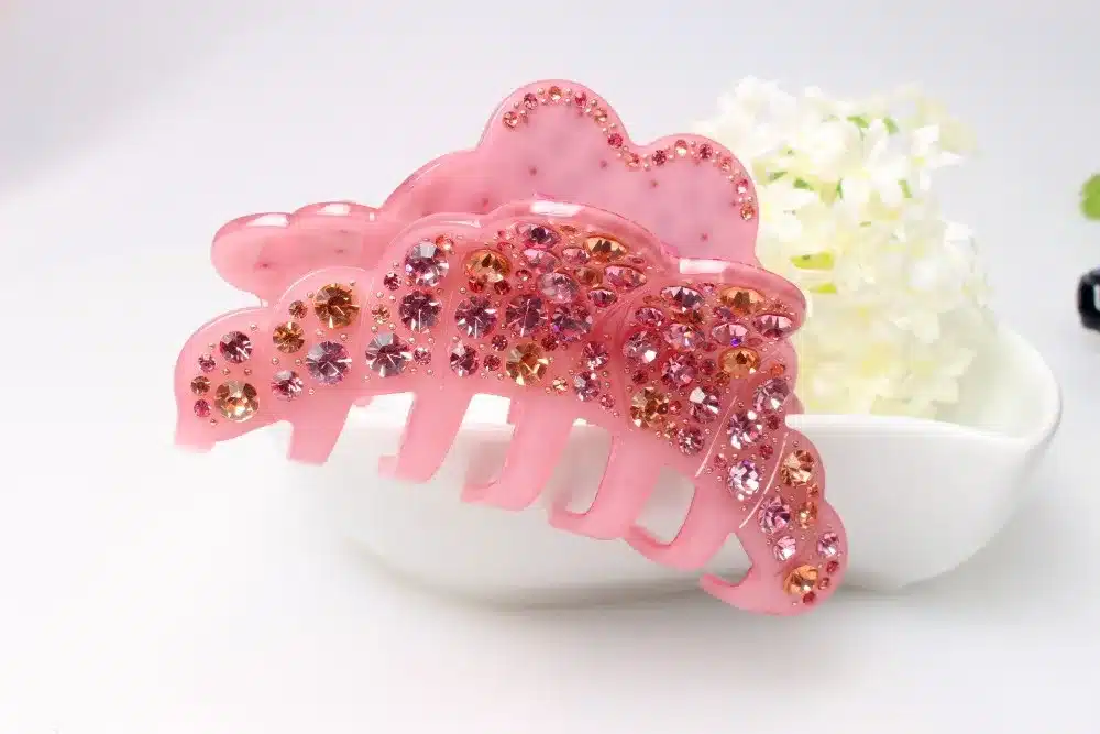 High Quality Expensive rhinestone headband acrylic clip for wedding fashion jewelry party hair claw free shipping AA50 26