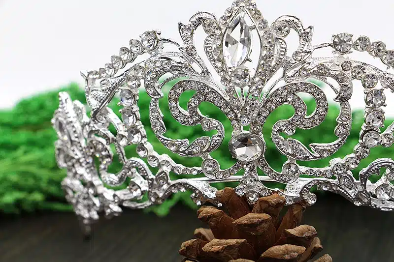 Oversize Vintage princess Crystal tiara Rhinestone Bridal Hair Jewelry Wedding Hair Accessories Queen Pageant Tiaras and Crowns 6