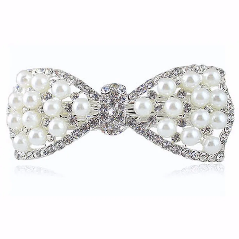 Hair Clips For Girls Rhinestone Beautiful Pearls Hairpins Hairclips Headwear Hair Accessories For Women Jewelry Hair Ornaments 10