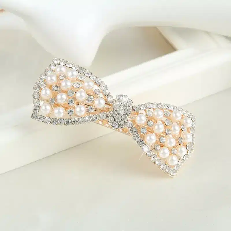 Hair Clips For Girls Rhinestone Beautiful Pearls Hairpins Hairclips Headwear Hair Accessories For Women Jewelry Hair Ornaments 11
