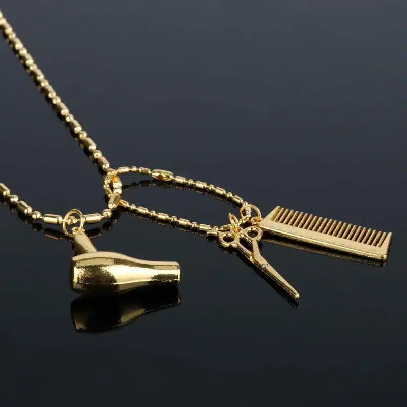 2017 Hot Sale Hair Dryer/Scissor/Comb Keychain & Pendants Scissors Jewelry Cosmetologist Hair Dresser Key Chain Hairdresser Gift 23