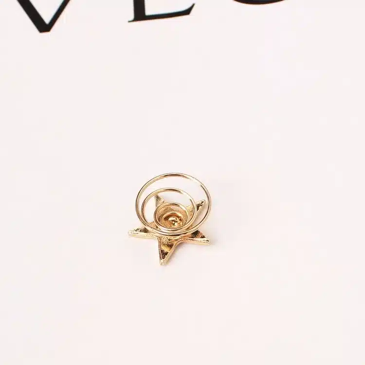 1PCS2016 latest gold stars coil spring clips hairpin Hair Jewelry for woman girl head accessories Wedding 2