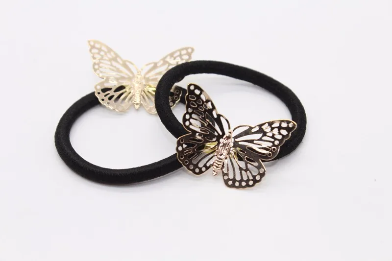 4 PCS Fashion Hair Accessories Hairwear Hair Grips Metal Gold Color Butterfly Hair Clip Hairpins Barrette Jewelry For Women Girl 10