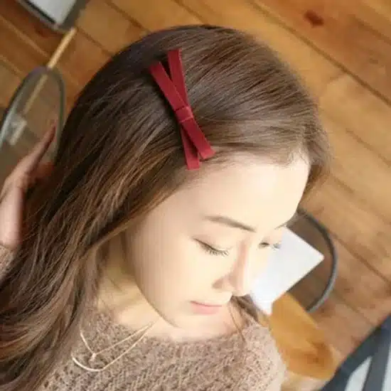 New 1 PC Women Girls Cute Bowknot Hairpin Hair Barrette Headband Hair Accessory Benn Clip Hair Accessories 11