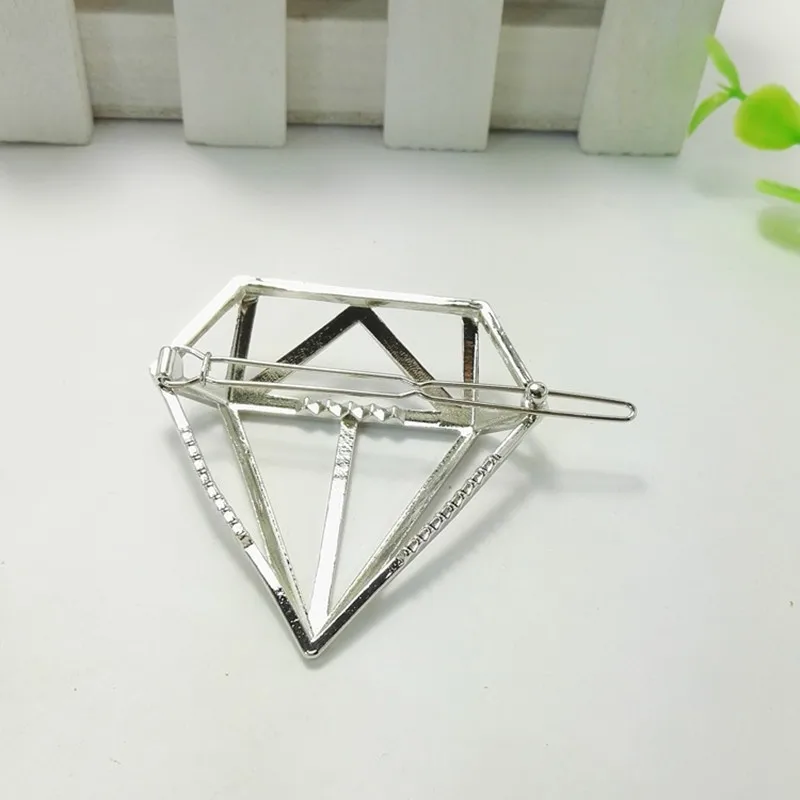 TS404 2017 Hairpins Triangle Geometric Hair Pin Jewelry Hair Clip For Women Barrettes Head Accessories Bijoux 11