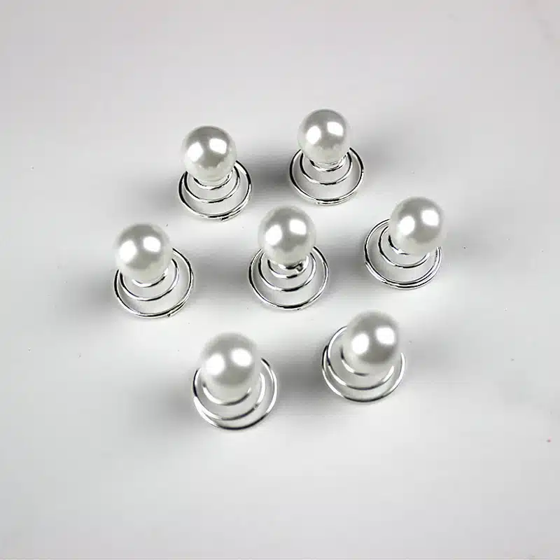 LNRRABC Fashion 12Pcs Women Pearl Crystal Scrunchie Twist Hair Pins Ornament wedding hair accessories tiara de noiva jewelry 6