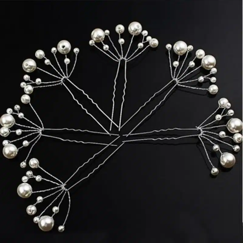 5Pcs Hairpins Women Girls Accessories Hairstyles Wedding Bridal Hair Pins Bridesmaid Jewelry Hairwear Hair Clips Hair Barrette 14
