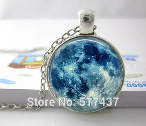 C22 Nebula Space Pendant , Astronomy Geek Jewelry, Nebula Pendant Galaxy Necklace Space Necklace Glass Dome Pendant HZ1 43