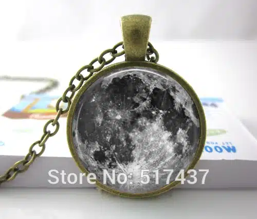 C22 Nebula Space Pendant , Astronomy Geek Jewelry, Nebula Pendant Galaxy Necklace Space Necklace Glass Dome Pendant HZ1 44