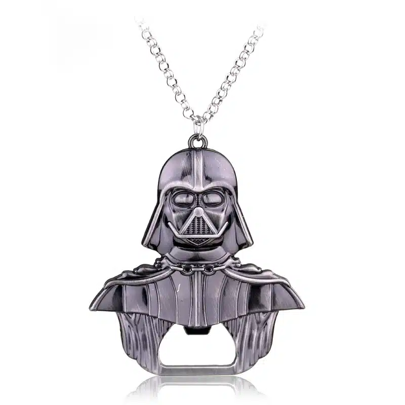 Movie Jewelry Star Wars Necklace Millennium Falcon Darth Vader Metal Pendant Necklace For Fans Souvenirs Men Women Film Lovers 27