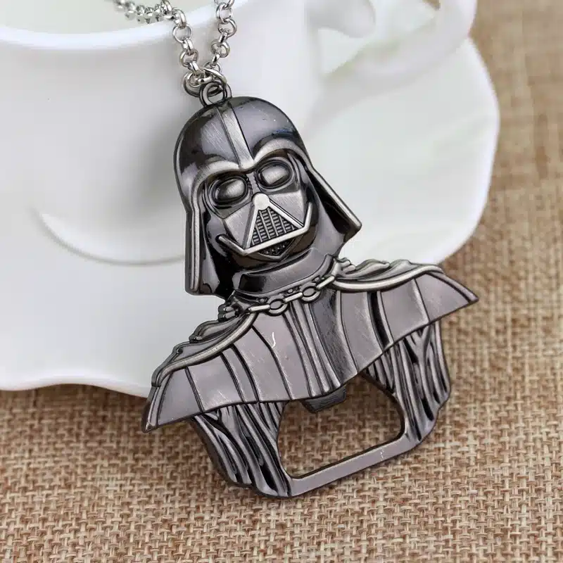 Movie Jewelry Star Wars Necklace Millennium Falcon Darth Vader Metal Pendant Necklace For Fans Souvenirs Men Women Film Lovers 30
