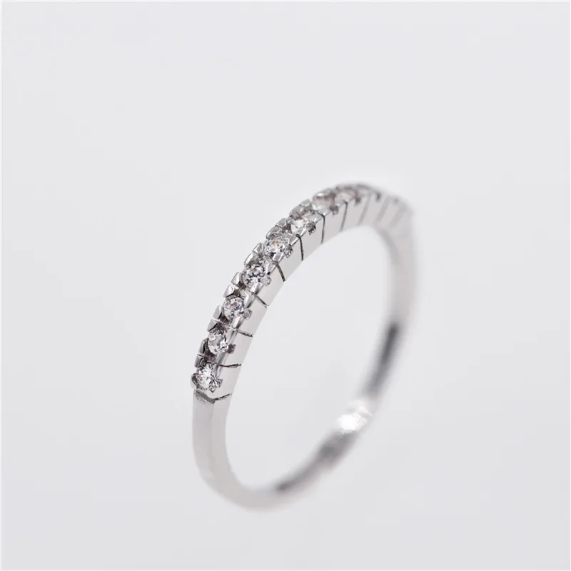 Women Wedding Rings Fianit Rose Gold Color Cubic Zirconia Engagement Ring Female Jewelry Anillos Gift Jewellery Uloveido J029 37