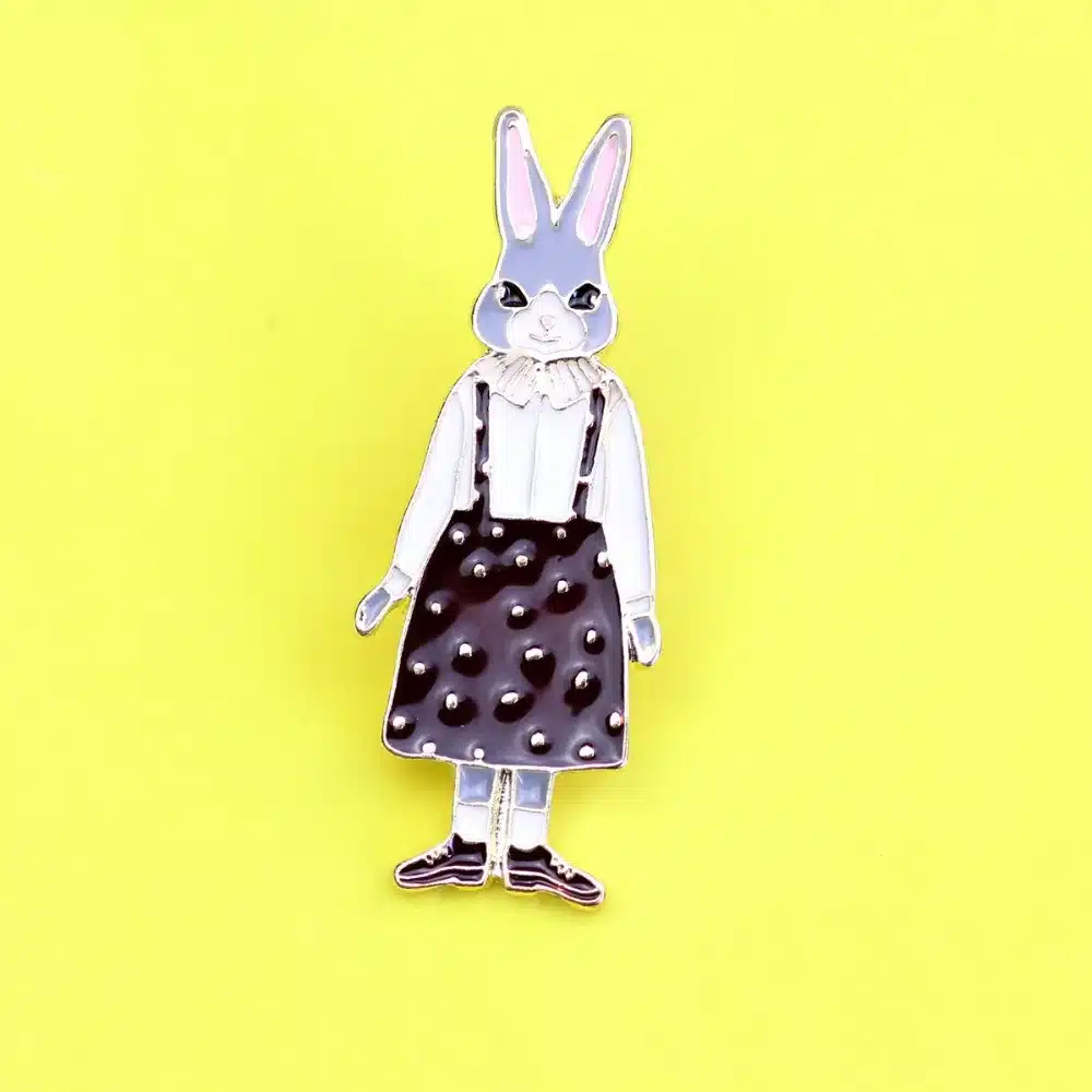 Timlee X297 Free shipping Cartoon Cute Cats Rabbits Foxes Metal Brooch Pins,Fashion Jewelry Wholesale 23