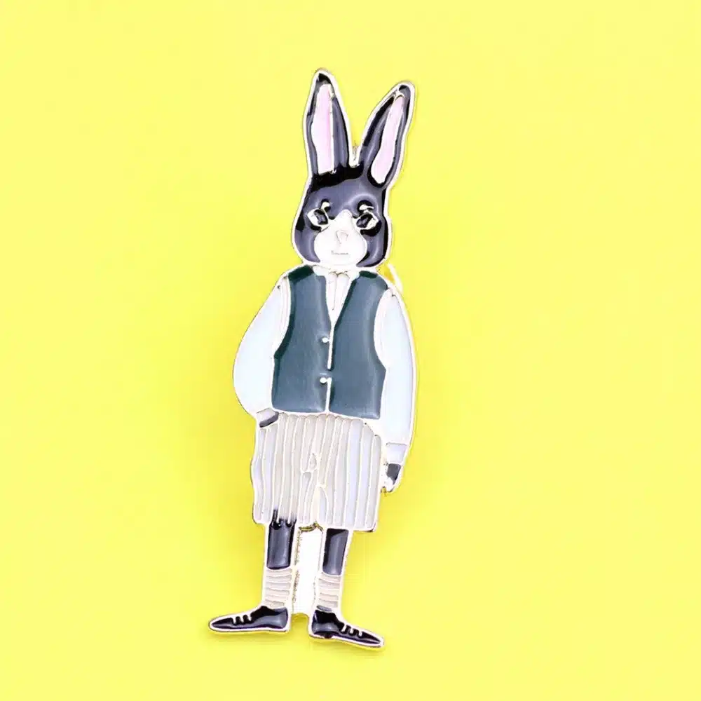 Timlee X297 Free shipping Cartoon Cute Cats Rabbits Foxes Metal Brooch Pins,Fashion Jewelry Wholesale 24