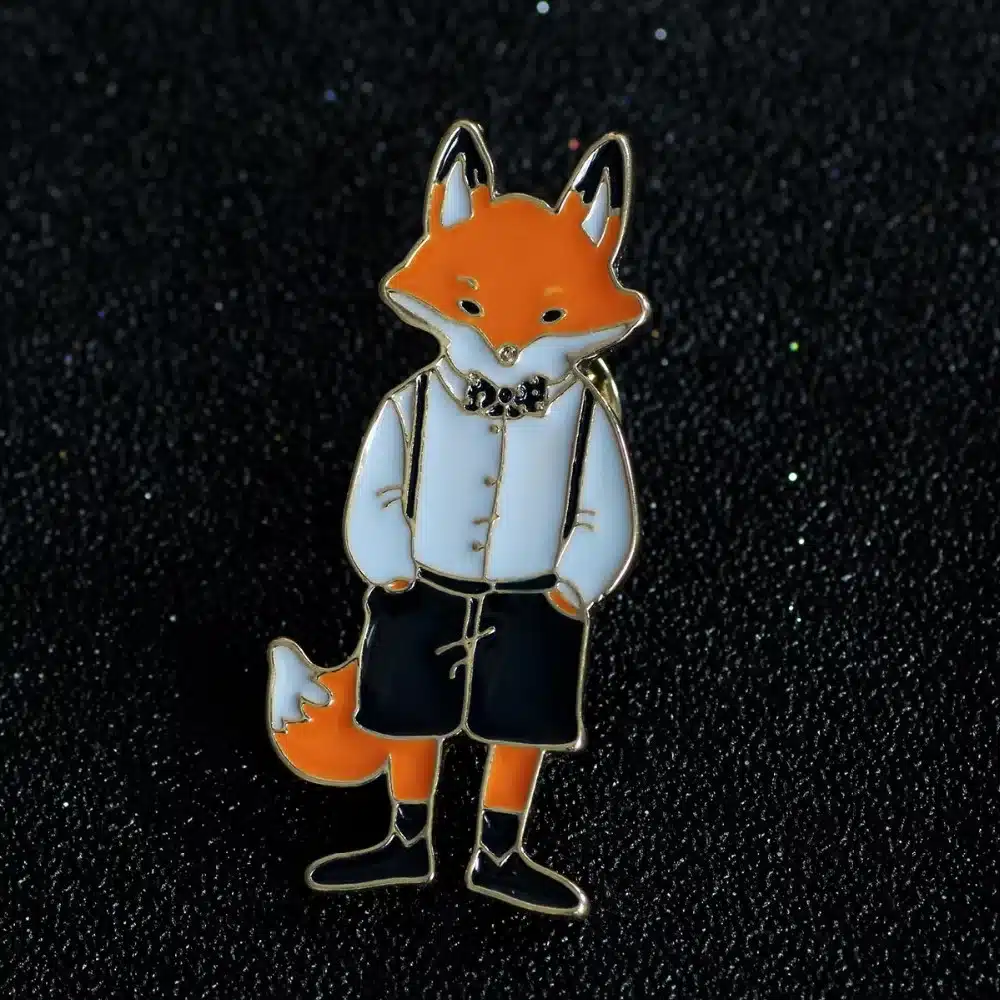 Timlee X297 Free shipping Cartoon Cute Cats Rabbits Foxes Metal Brooch Pins,Fashion Jewelry Wholesale 34