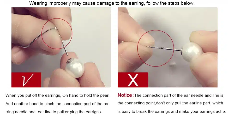 ORSA JEWELS New Water Drop Shape Austrian Crystal Long Stud Earrings with big Pearl Elegant Gold-color Jewelry for Women OME27 49
