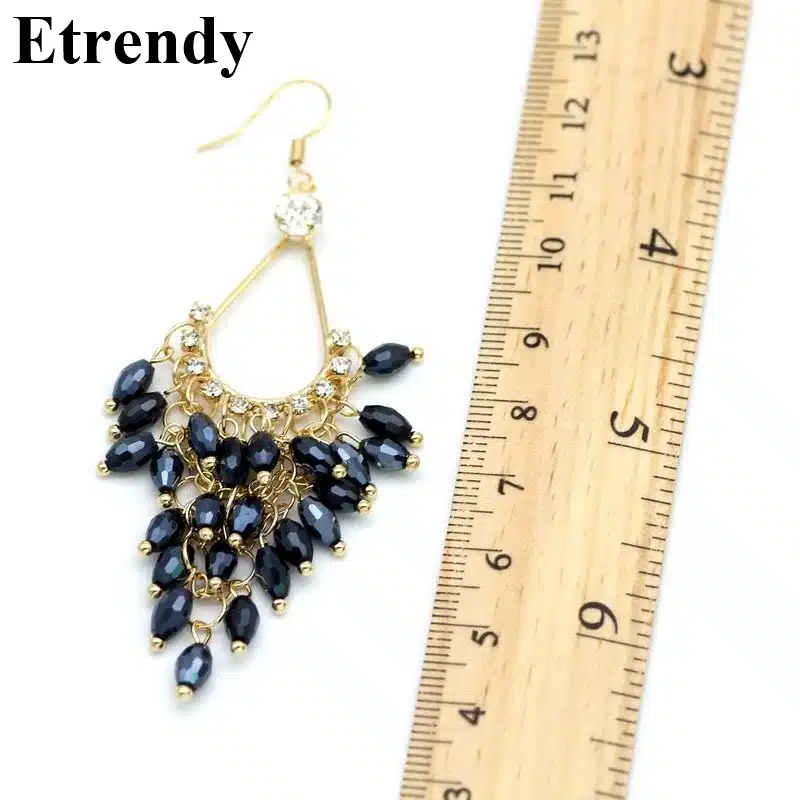 2017 new statement crystal beads long earrings for women bijoux elegant ethnic jewelry trendy all match 28