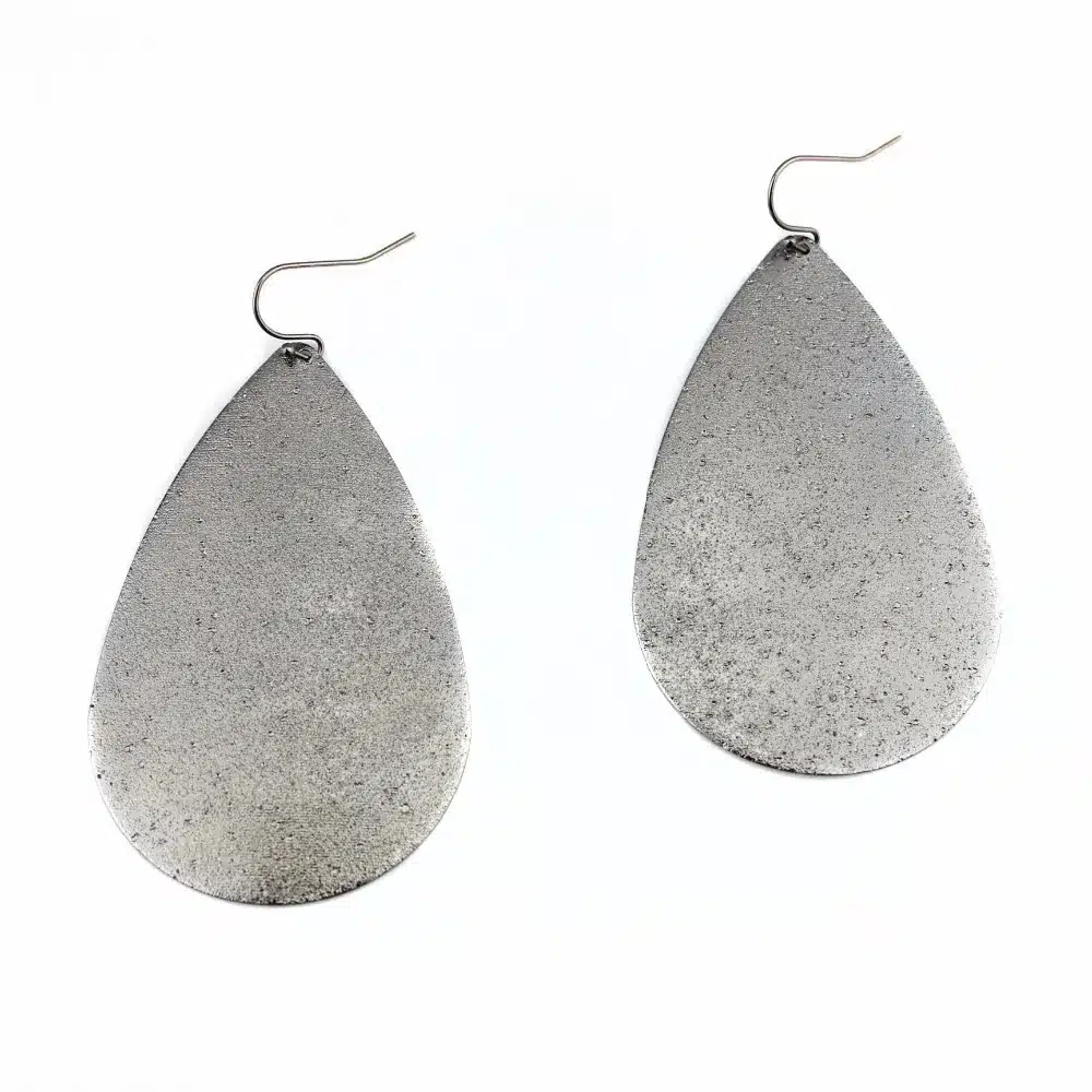 Monogram Metallic Teardrop Earrings 2017 Newest Fashion Design Women Costume Jewelry Large Teardrop Dangle Earrings 12