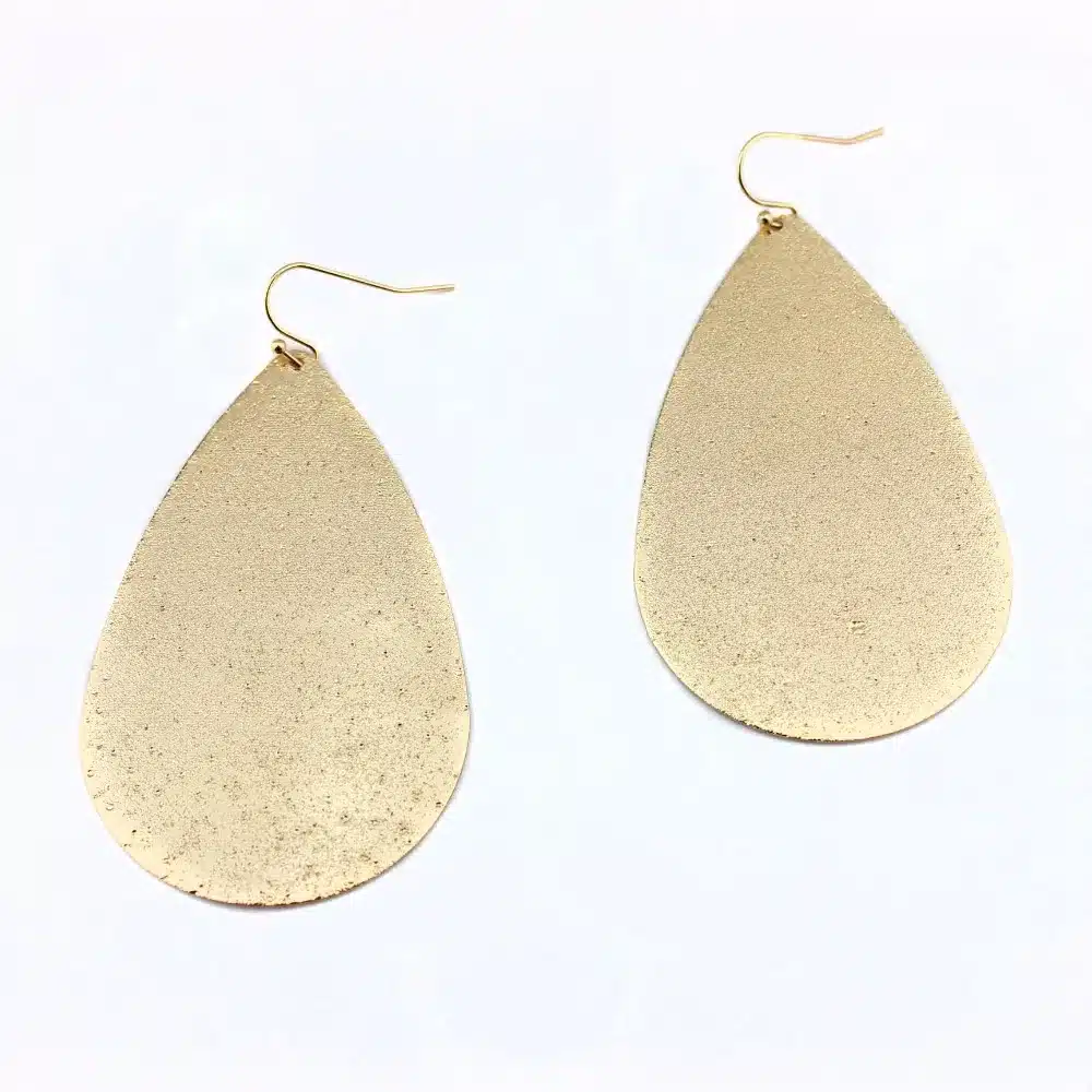 Monogram Metallic Teardrop Earrings 2017 Newest Fashion Design Women Costume Jewelry Large Teardrop Dangle Earrings 18