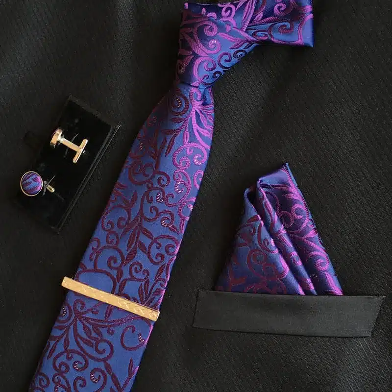 SHENNAIWEI 8cm New high-quality men's ties gravatas dos homens tie set ties for men striped neckties 11