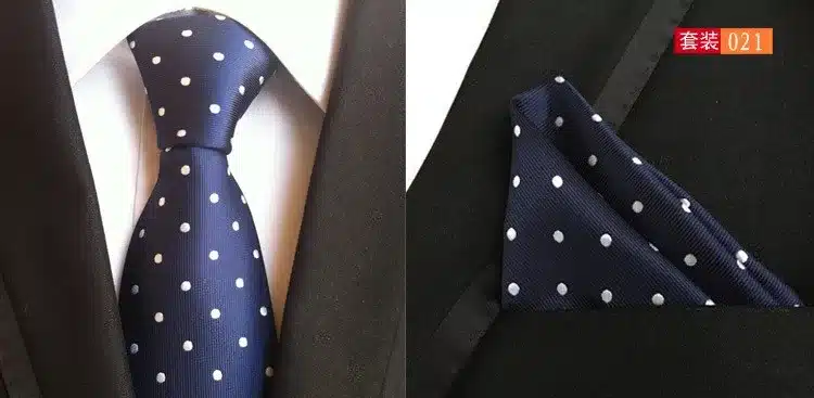 paisley mens fashion ties for men neckties business dress polyester silk tie jacquard casual necktie tie handkerchief set TZ001 25