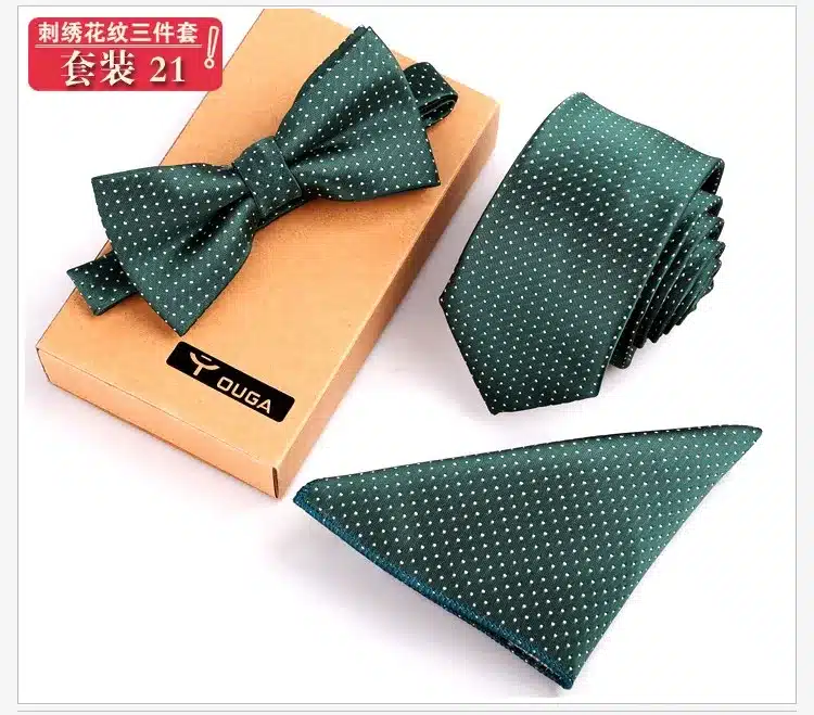 3 PCS Men Bow Tie and Handkerchief Set Bowtie Slim Necktie Corbatas Hombre Pajaritas Cravate Homme Noeud Papillon Man 27