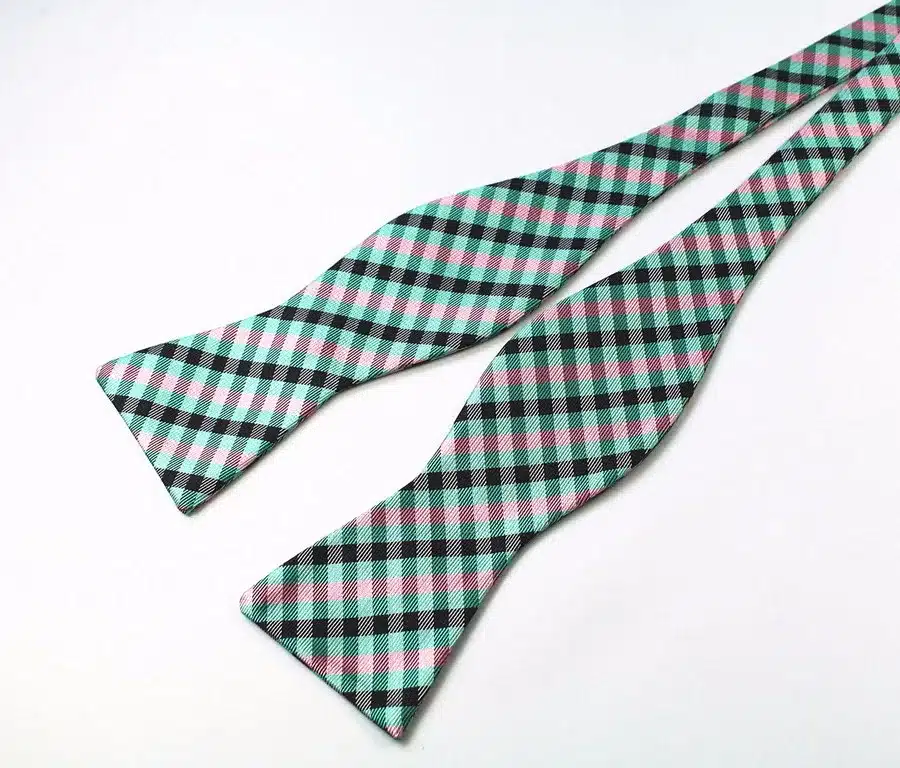 GUSLESON New Design Self Bow Tie And Hanky Set Silk Jacquard Woven Men BowTie Pocket Square Handkerchief Suit Wedding Party 19
