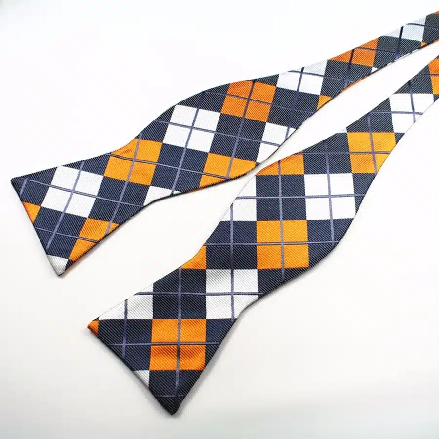 GUSLESON New Design Self Bow Tie And Hanky Set Silk Jacquard Woven Men BowTie Pocket Square Handkerchief Suit Wedding Party 31