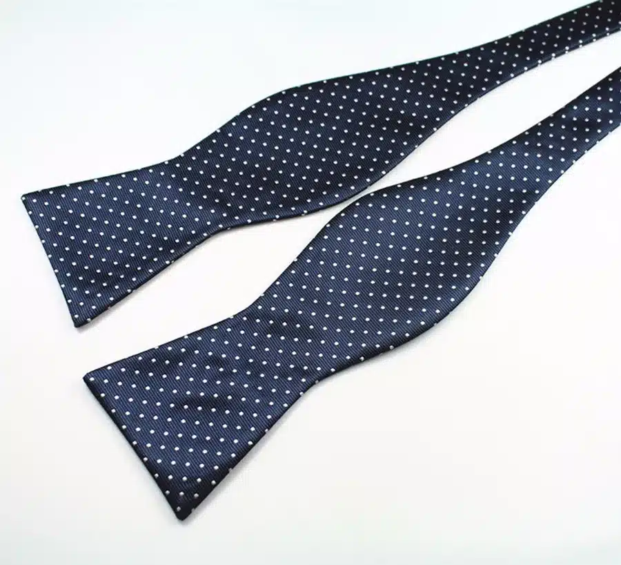 GUSLESON New Design Self Bow Tie And Hanky Set Silk Jacquard Woven Men BowTie Pocket Square Handkerchief Suit Wedding Party 35