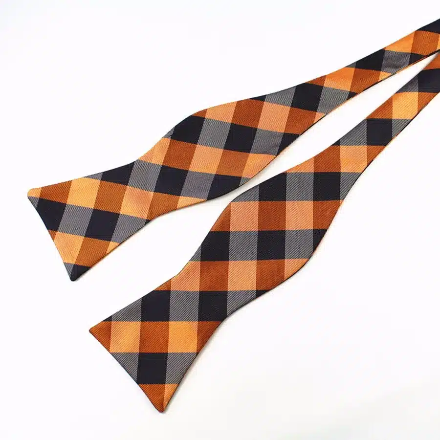 GUSLESON New Design Self Bow Tie And Hanky Set Silk Jacquard Woven Men BowTie Pocket Square Handkerchief Suit Wedding Party 37