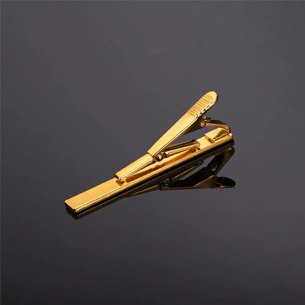 U7 Tie Clip Set 4PCS Classic Simple Style Gold/Rose Gold/Black/Silver Color Male Business Necktie Clip Clasp Men Jewelry TC001 15