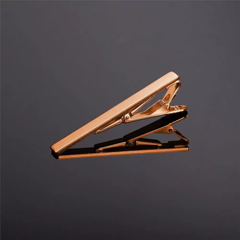 U7 Tie Clip Set 4PCS Classic Simple Style Gold/Rose Gold/Black/Silver Color Male Business Necktie Clip Clasp Men Jewelry TC001 16