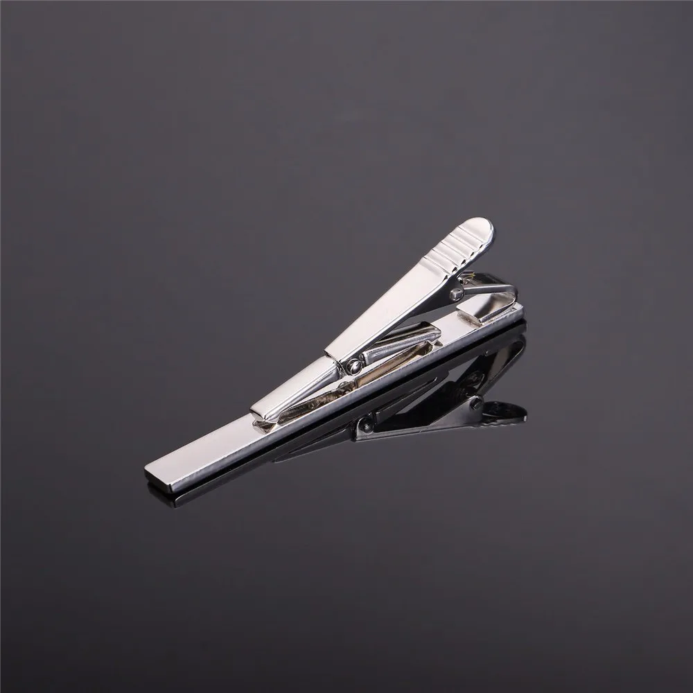 U7 Tie Clip Set 4PCS Classic Simple Style Gold/Rose Gold/Black/Silver Color Male Business Necktie Clip Clasp Men Jewelry TC001 19