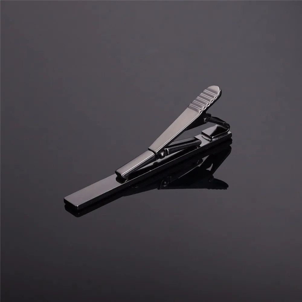 U7 Tie Clip Set 4PCS Classic Simple Style Gold/Rose Gold/Black/Silver Color Male Business Necktie Clip Clasp Men Jewelry TC001 21