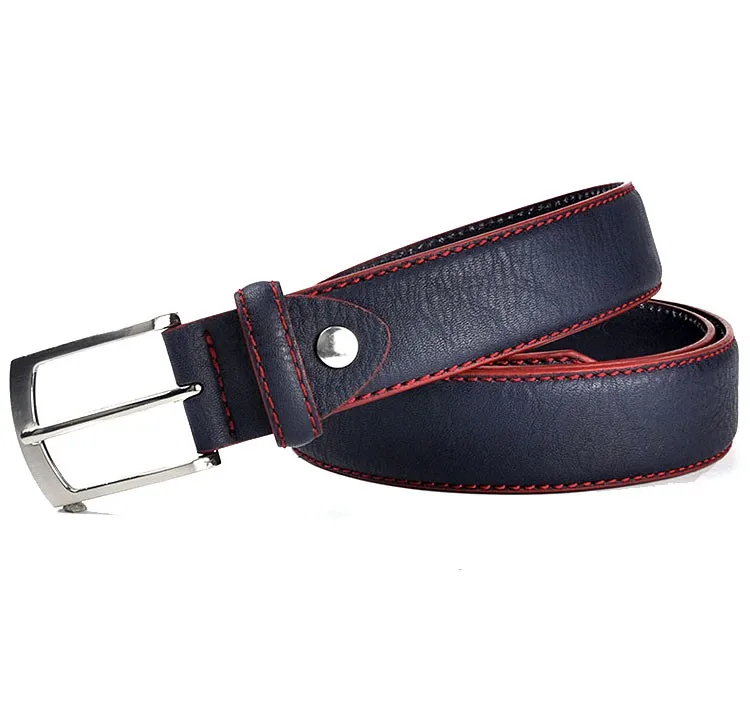 Fashion High Quality Brand Man Belt Split Leather Belt Italian Design Casual Men's Leather Belts For Jeans For Man Free Shipping 2