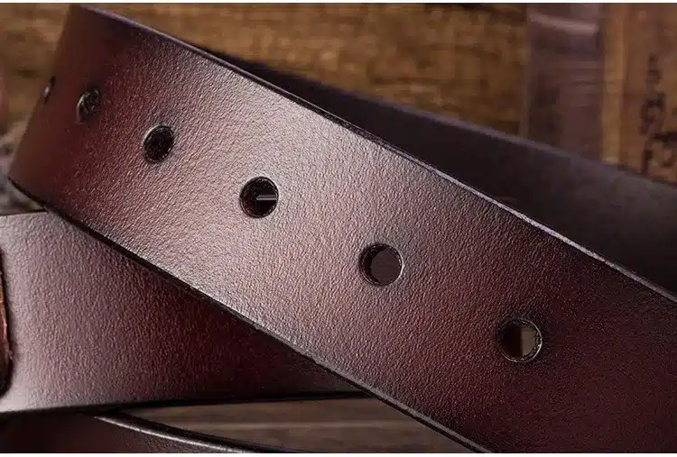 [PATEROY] Belt Designer Belts Men High Quality Jeans Letter Buckle Belt Mens Buckle Retro Brand Vintage Cowskin Leather Fashion 14
